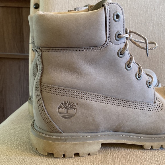 Timberland Shoes Timberland Mens Gray Lace Up Boots Suede Leather